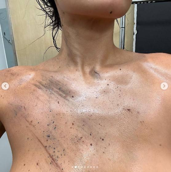 Kylie Jenner 'kirli' çekimlerin kamera arkasını paylaştı - Resim: 6